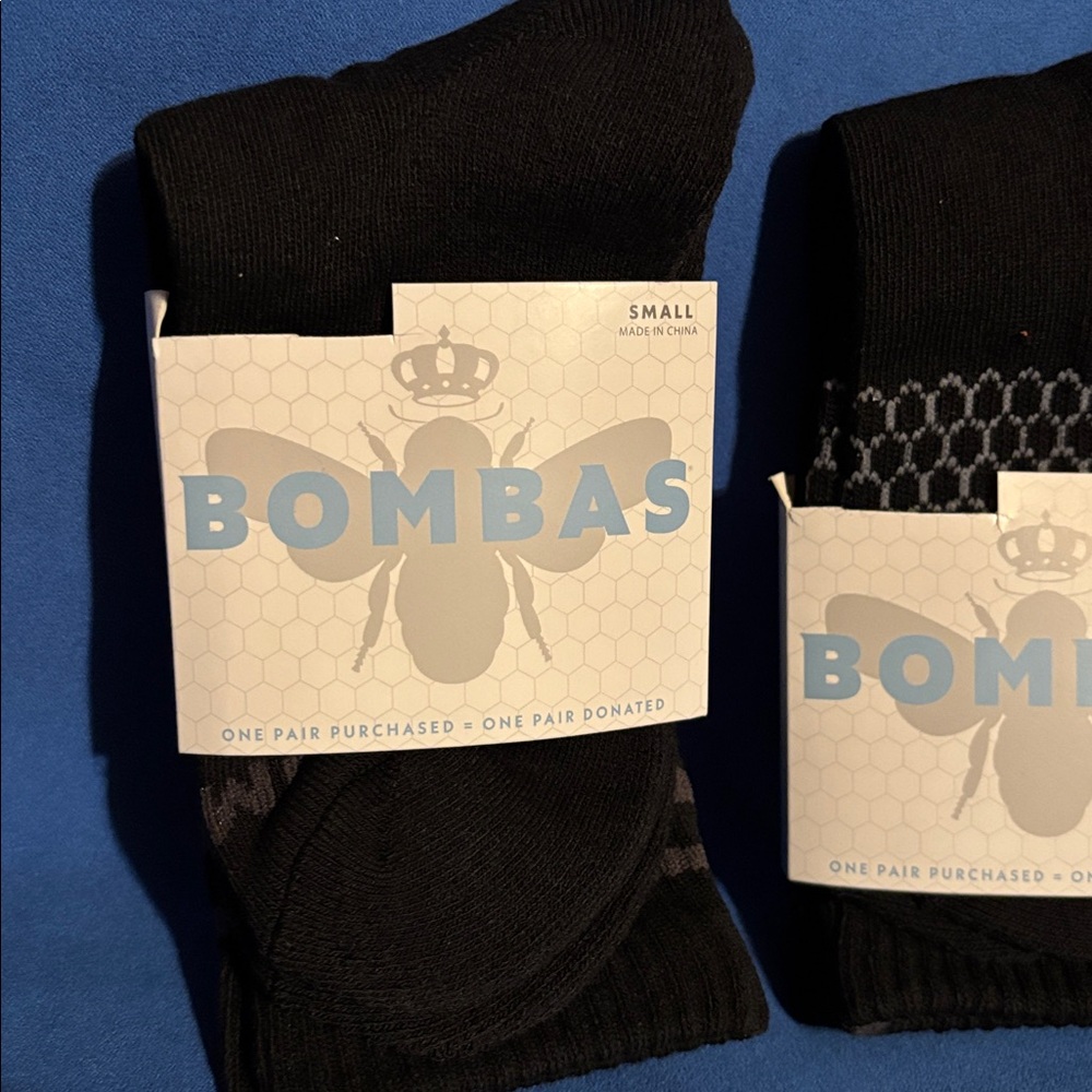 Bombas kids socks 4 pair bundle Small - Picture 2 of 3